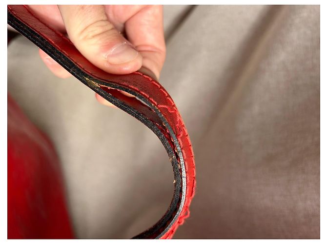 Noe Louis Vuitton Noé Beuteltasche • Rotes Epi-Leder • Authentisches Vintage Gold hardware - Ansicht 18