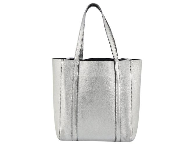 Balenciaga Everyday Glitter Leather XXS Silber - Ansicht 2