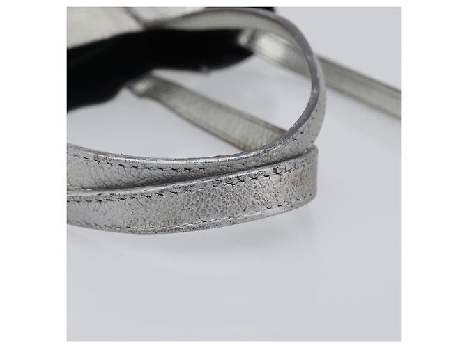 Balenciaga Everyday Glitter Leather XXS Silber - Ansicht 7