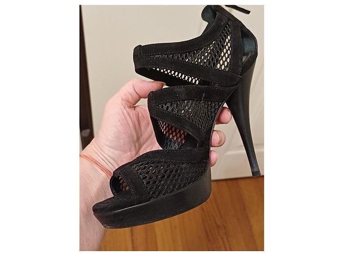Fendi Plateau-Sandalen schwarz - Ansicht 8