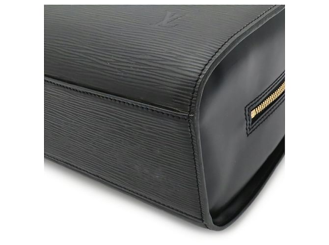Sac à main Louis Vuitton Epi Sorbonne Noir - vue 4