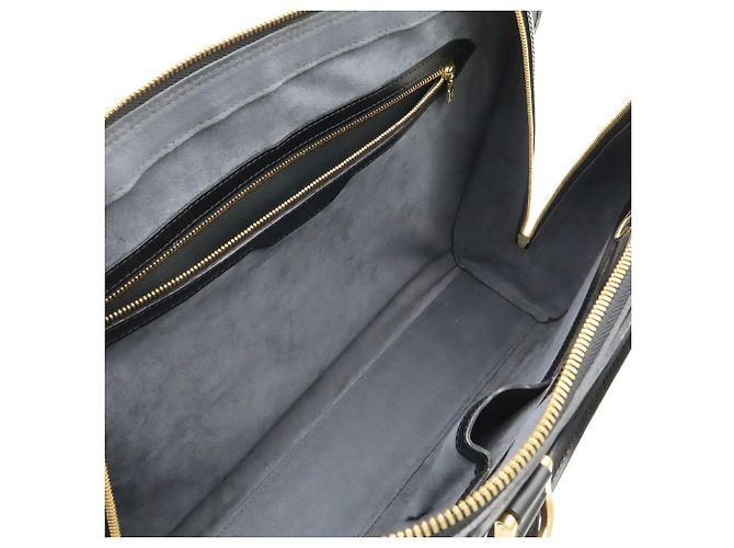 Sac à main Louis Vuitton Epi Sorbonne Noir - vue 7
