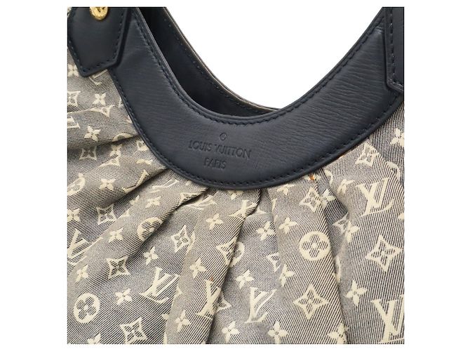 Sac cabas Louis Vuitton Monogram Idylle Fantasy Noir Bleu Marine - vue 10