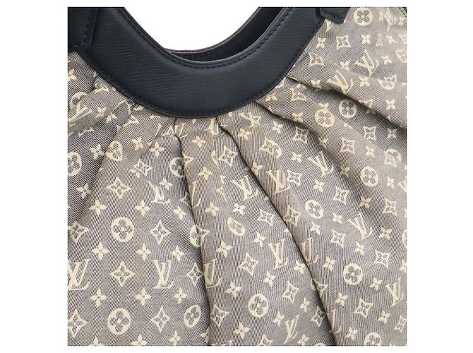 Sac cabas Louis Vuitton Monogram Idylle Fantasy Noir Bleu Marine - vue 8