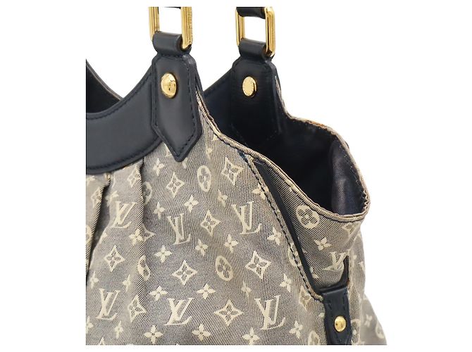Sac cabas Louis Vuitton Monogram Idylle Fantasy Noir Bleu Marine - vue 9