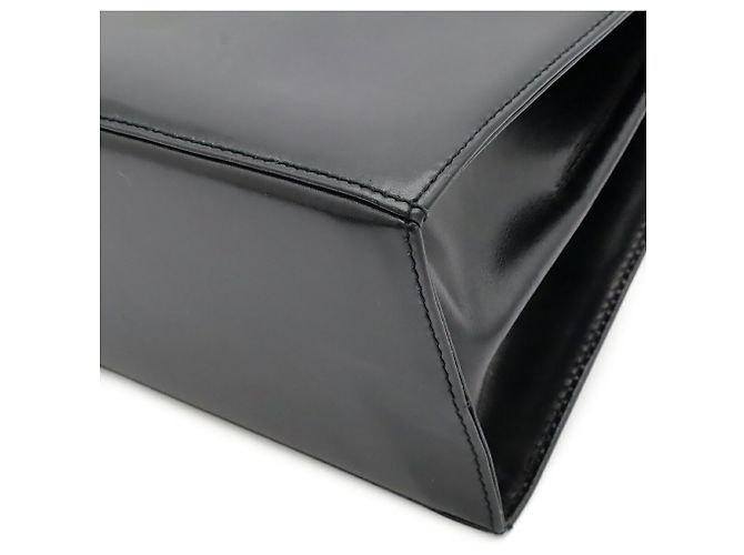 Borsa a tracolla in pelle Gancini Salvatore Ferragamo Nero - vista 4