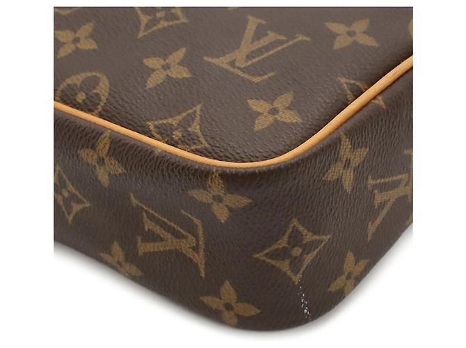 Louis Vuitton Monogram Compiegne 23 Second Bag Clutch Marrom Monograma - vista 4
