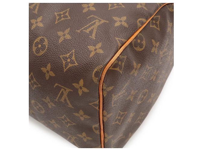 Sac à main Louis Vuitton Monogram Speedy 30 Marron Monogramme - vue 4