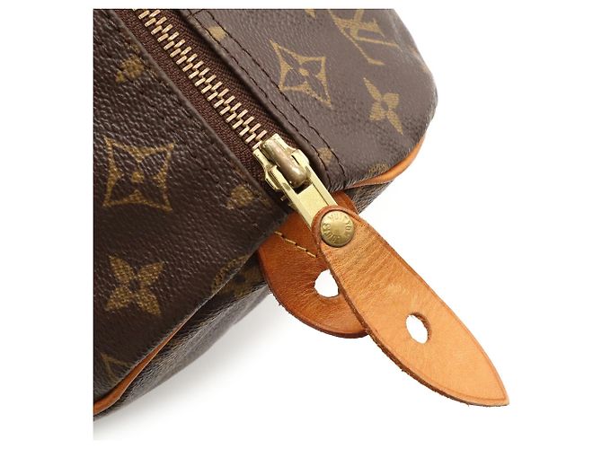 Sac à main Louis Vuitton Monogram Speedy 30 Marron Monogramme - vue 7