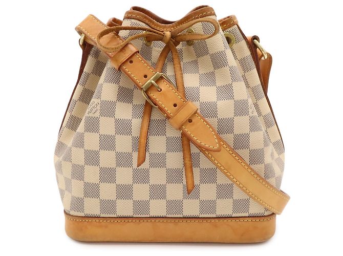 Louis Vuitton Damier Azur Noe BB Schultertasche Roh - Ansicht 2