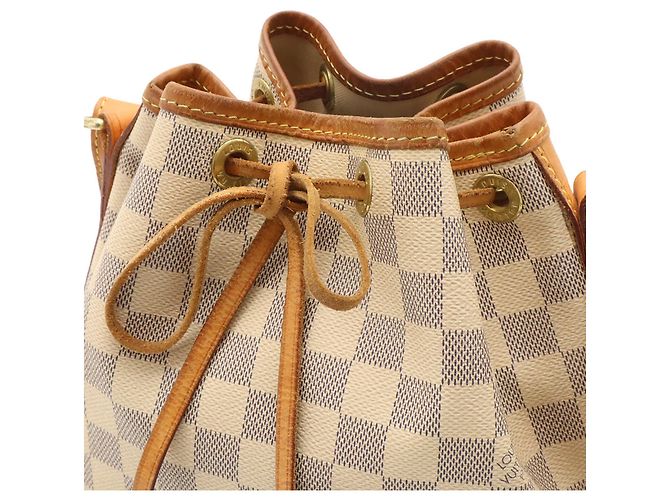 Louis Vuitton Damier Azur Noe BB Schultertasche Roh - Ansicht 5