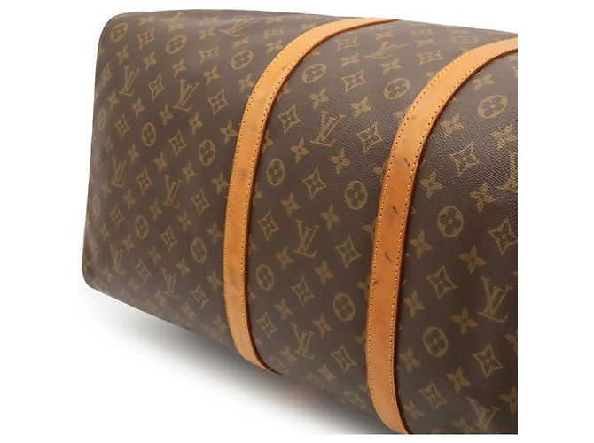 Louis Vuitton Monogram Keepall 60 Boston Tasche Braun Monogramm - Ansicht 10