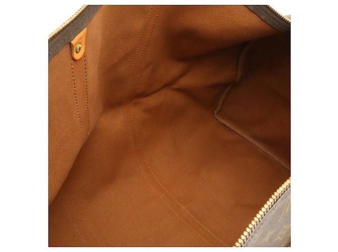 Louis Vuitton Monogram Keepall 60 Boston Tasche Braun Monogramm - Ansicht 7