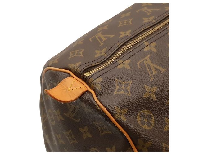 Louis Vuitton Monogram Keepall 60 Boston Tasche Braun Monogramm - Ansicht 8