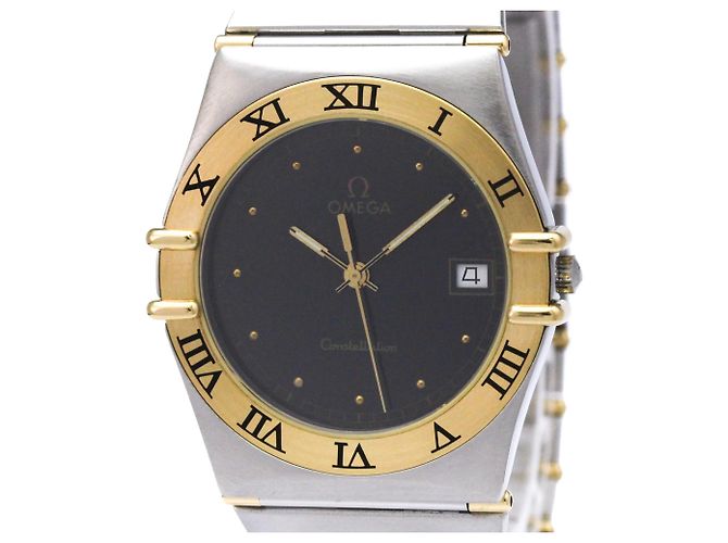 Omega Constellation Quartz Stainless Steel and Yellow Gold 33 - vista 4
