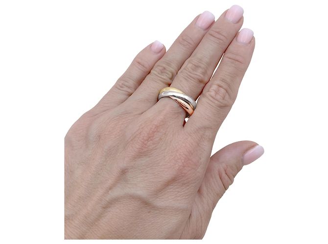Anello Cartier, "Trinity Classique", 3 ori. - vista 5