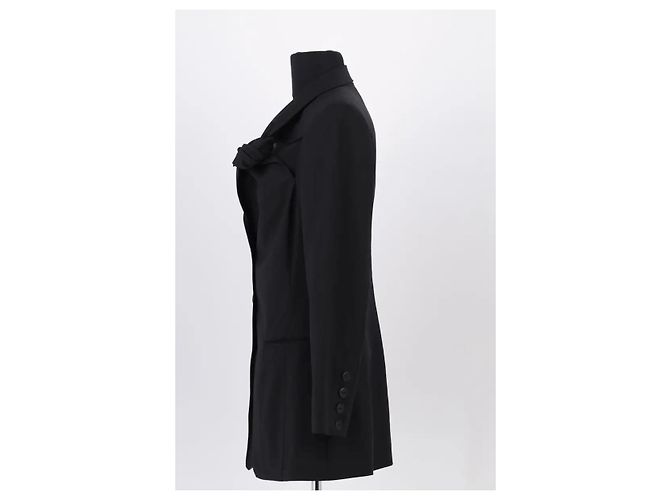 Jean Paul Gaultier Wollblazer Schwarz - Ansicht 3