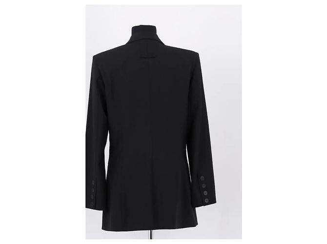 Jean Paul Gaultier Wollblazer Schwarz - Ansicht 4