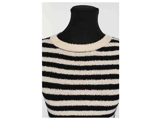 Abito Alexandra Golovanoff in cotone beige - vista 2