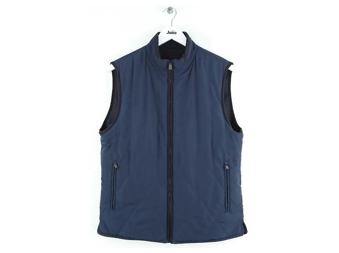 Corneliani Herrenjacke aus Wolle Blau M - Ansicht 5