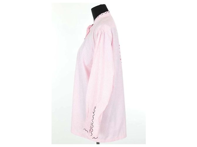Autre Marque Camisa Victoria Leivissa Rosa de Algodão M - vista 3