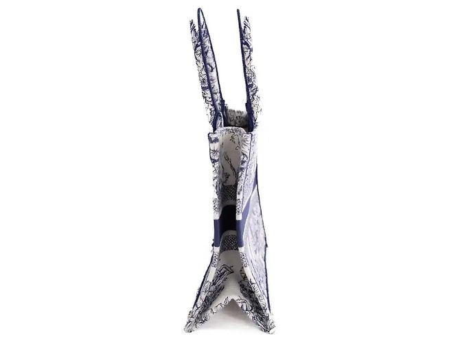Autre Marque Cabas Book tote medium bleu - vue 3