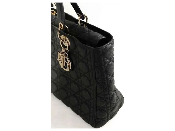 Autre Marque Borsa Lady Dior nera Nero - vista 3