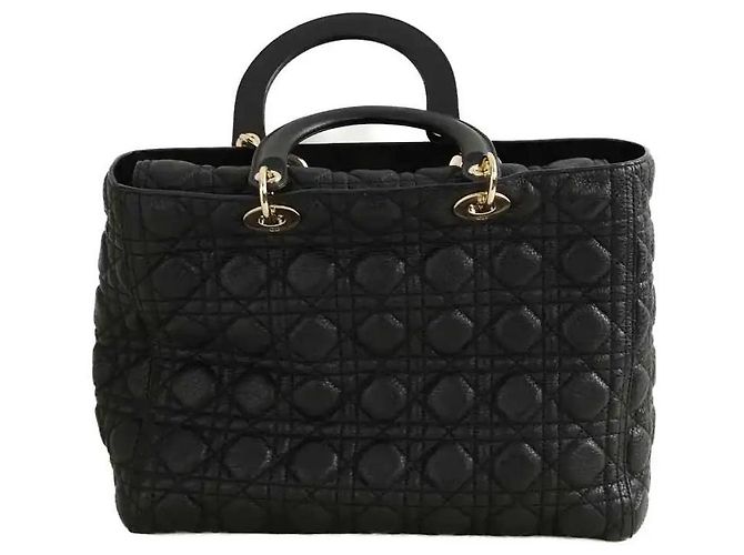 Autre Marque Borsa Lady Dior nera Nero - vista 4