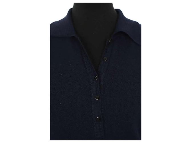 Autre Marque Pull Molli en laine bleu - vue 2