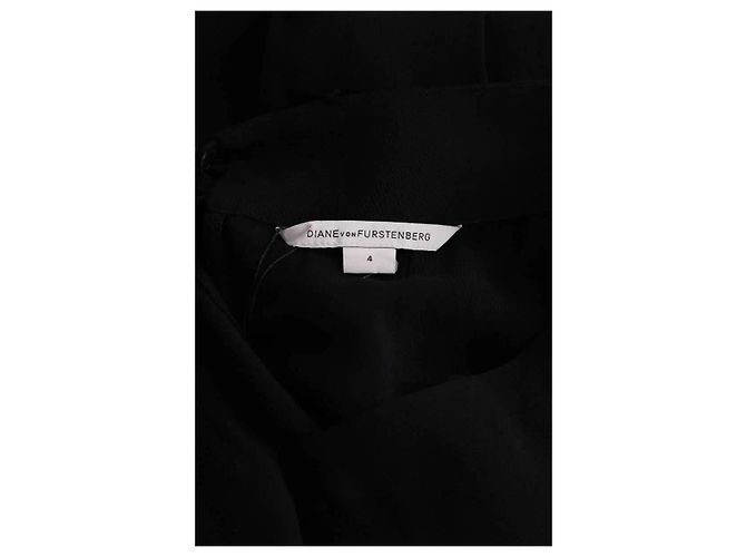 Mono negro de viscosa Diane Von Furstenberg - vista 4