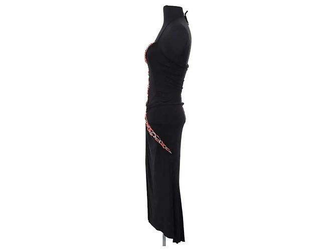 Robe noire Roberto Cavalli - vue 3