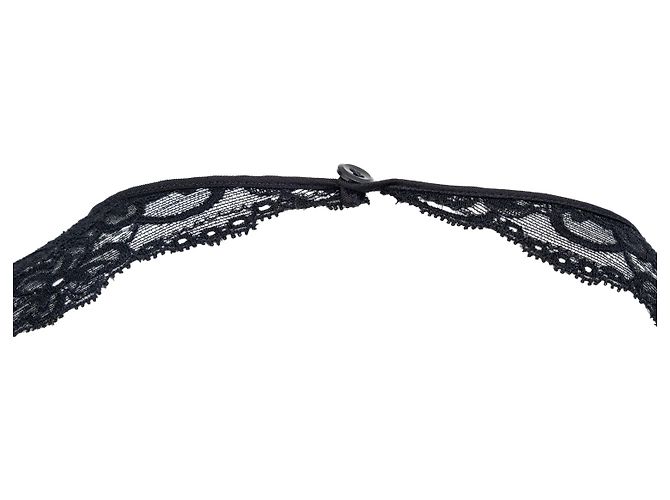 Autre Marque Body transparente bordado Marvel Preto - vista 11