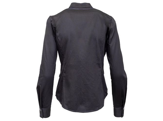 Camisa negra Diane von Furstenberg Negro - vista 2