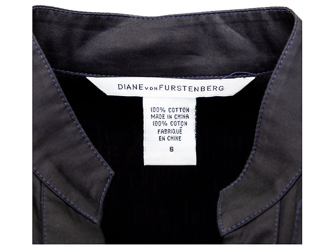 Camisa negra Diane von Furstenberg Negro - vista 6