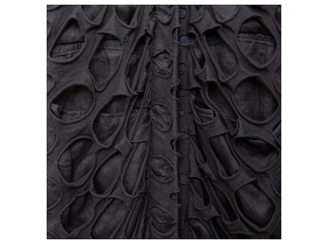 Autre Marque Bomber Diliborio con detalles calados Negro - vista 4