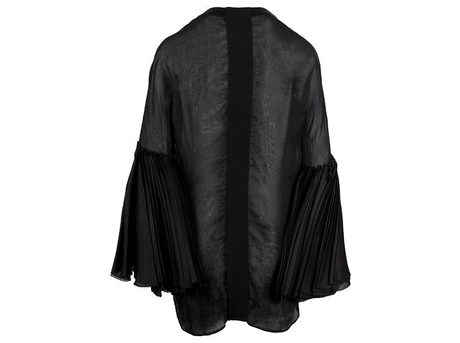 Autre Marque Camicia Diliborio con manica plissettata Nero - vista 2