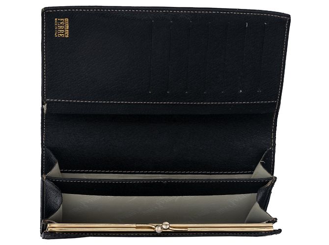 Cartera Gianfranco Ferré de cocodrilo negro - vista 3