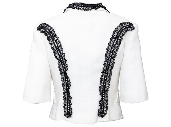 Giacca stringata Christian Lacroix Bianco - vista 2