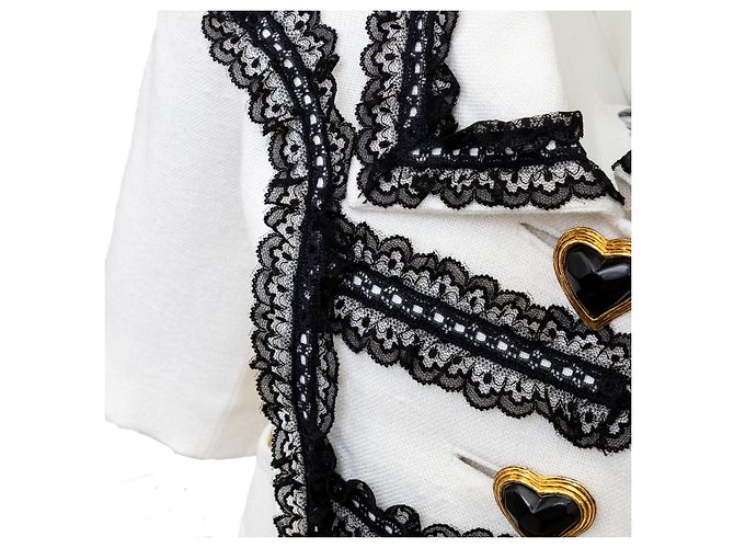 Giacca stringata Christian Lacroix Bianco - vista 5