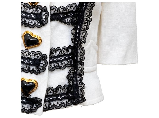 Giacca stringata Christian Lacroix Bianco - vista 6