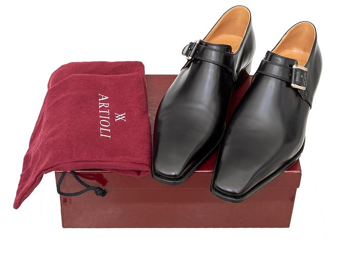 Autre Marque Mocassini Artioli Black Nero - vista 13