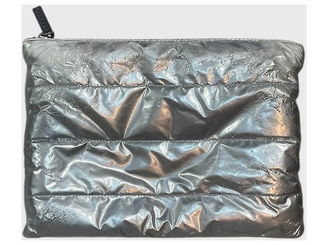 Bolso de mano Chanel plateado Metálico - vista 5