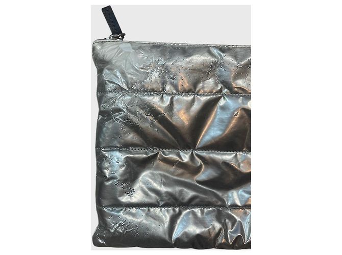 Bolso de mano Chanel plateado Metálico - vista 6