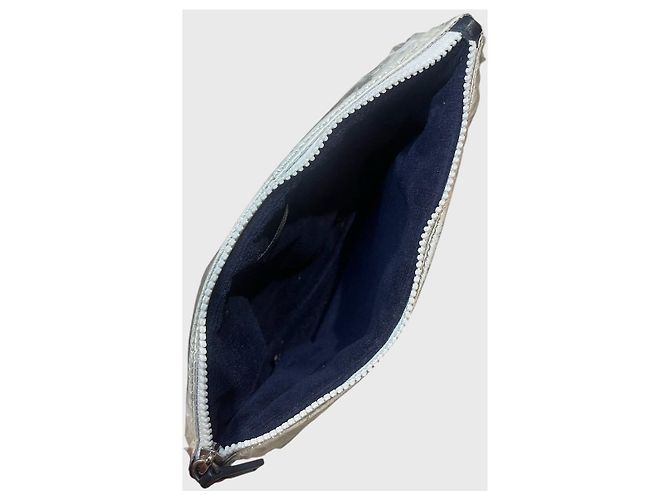 Bolso de mano Chanel plateado Metálico - vista 7