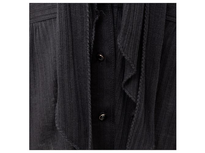 Marc by Marc Jacobs geripptes Top Schwarz - Ansicht 7