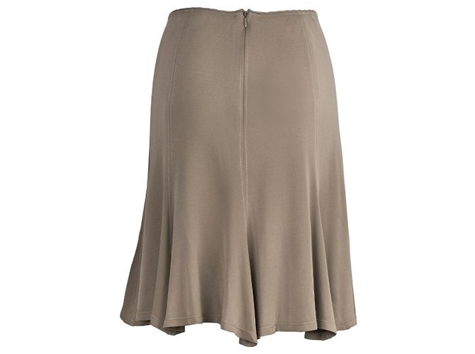 Autre Marque Yves Saint Laurent A-Linien-Rock Beige - Ansicht 2