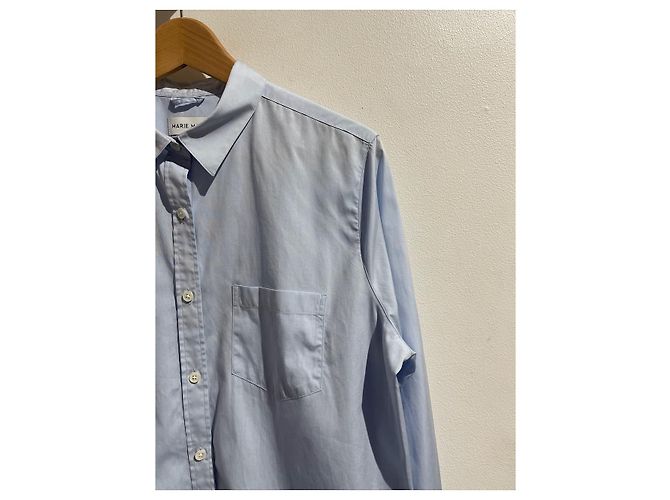 Autre Marque Marie Marot Hemd blau T.XL - Ansicht 2