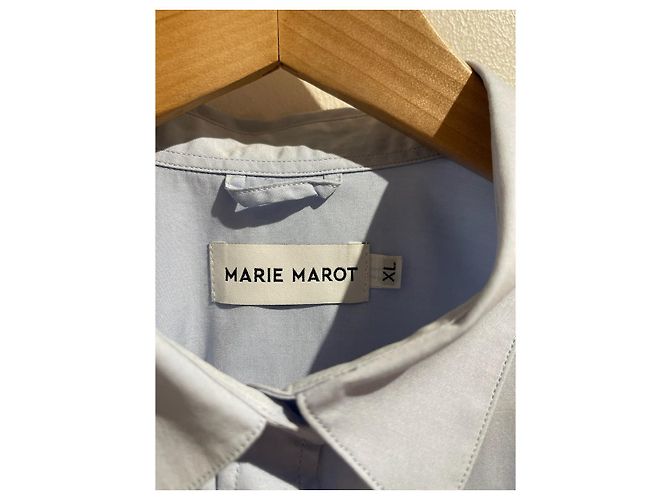 Autre Marque Marie Marot Hemd blau T.XL - Ansicht 5