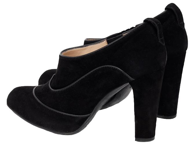 Tod's Lulù Ankle Boots Black Leather - view 3