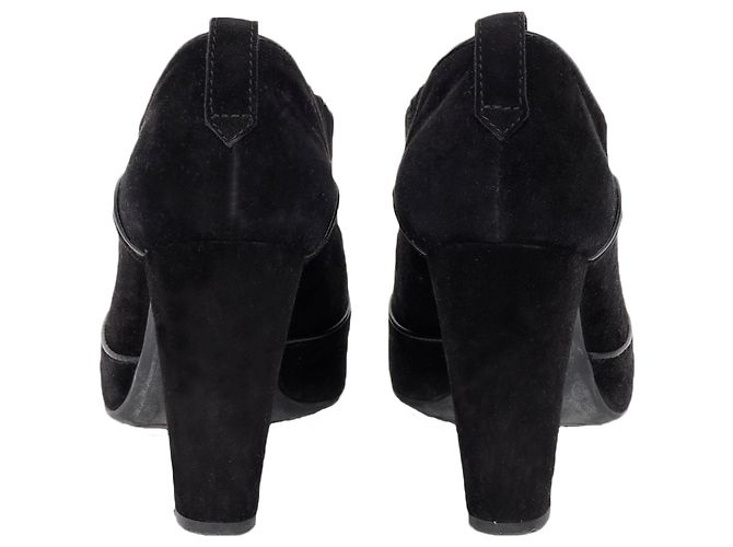Tod's Lulù Ankle Boots Black Leather - view 4